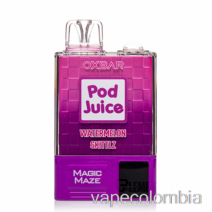 Kit Completo De Vapeo Oxbar Magic Maze Pro 10000 Desechable Sandía Skittlz - Pod Juice